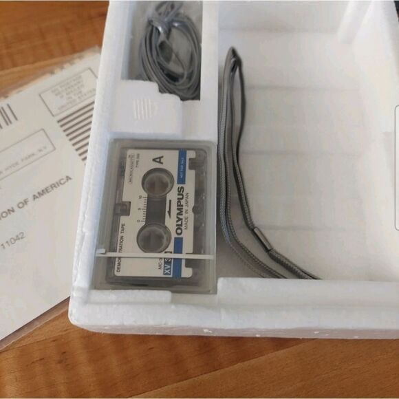 Vintage Olympus Pearlcorder S901 Microcassette Tape Recorder Unused/Open Box - Picture 5 of 7